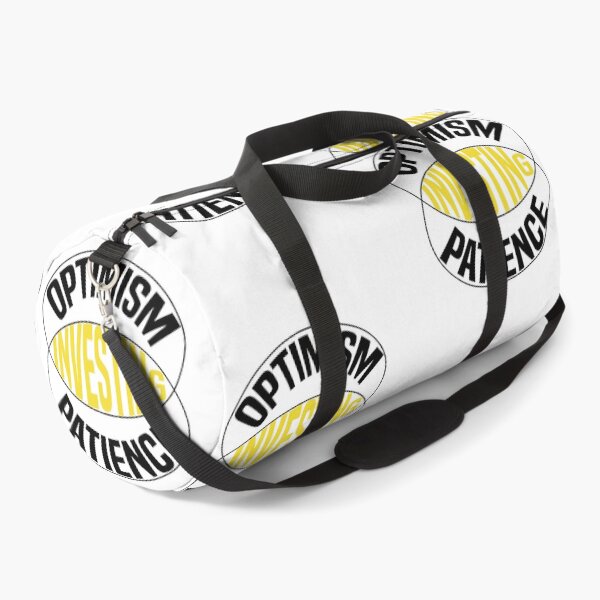 Item preview, Investing is the intersection of optimism and patience designed and sold by piscado.
