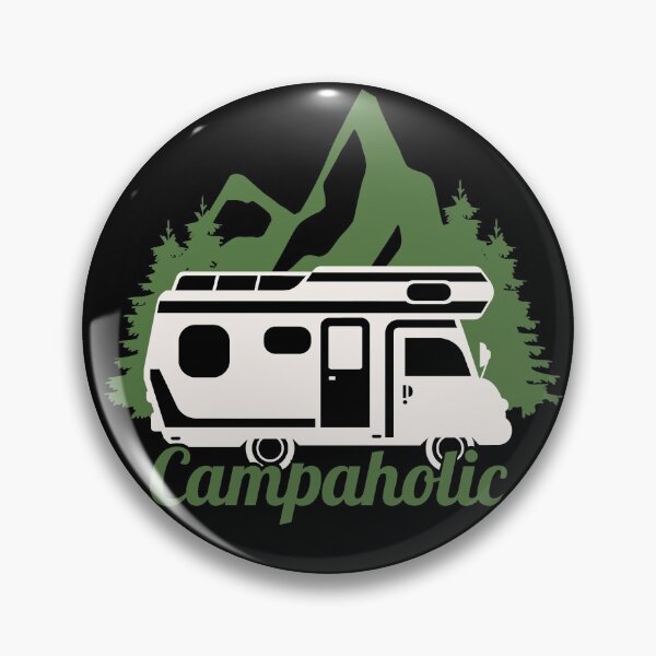Item preview, Campaholic Camping Van designed and sold by Piztees.