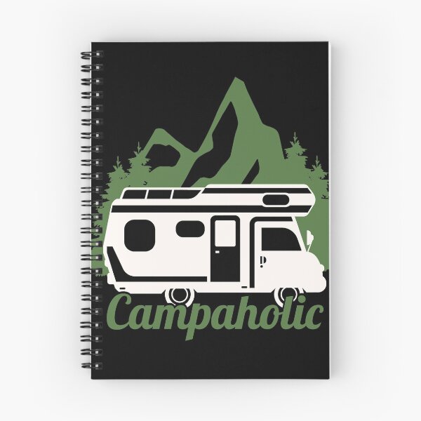 Item preview, Campaholic Camping Van designed and sold by Piztees.