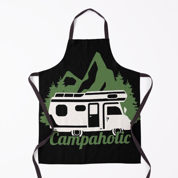 Item preview, Campaholic Camping Van designed and sold by Piztees.