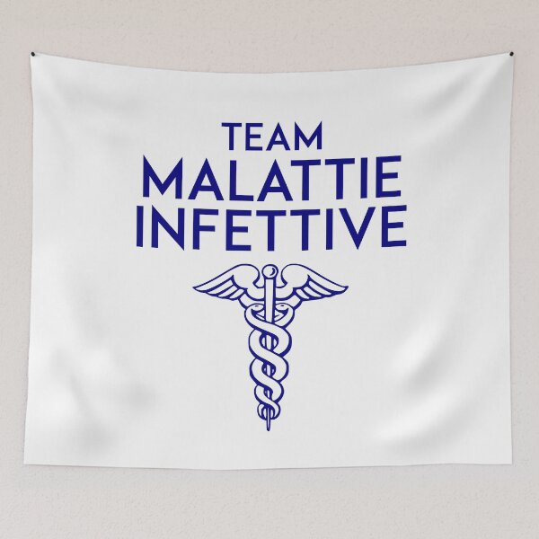 Item preview, Team Malattie Infettive, reparto ospedaliero, personale sanitario B designed and sold by superpixus.