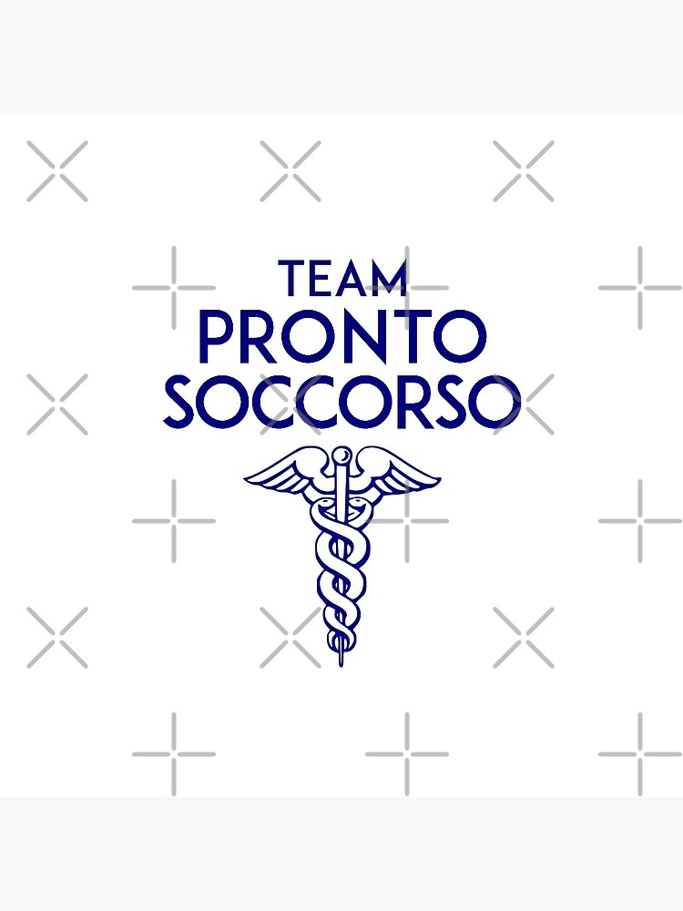 Team Pronto Soccorso, reparto ospedaliero, personale sanitario B Pin for  Sale by superpixus