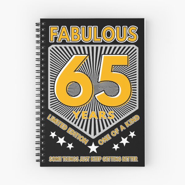 Item preview, 65 And Fabulous Birthday designed and sold by MoonsmileProd.