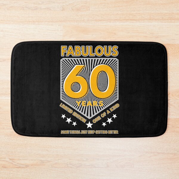 Item preview, 60 And Fabulous Birthday designed and sold by MoonsmileProd.