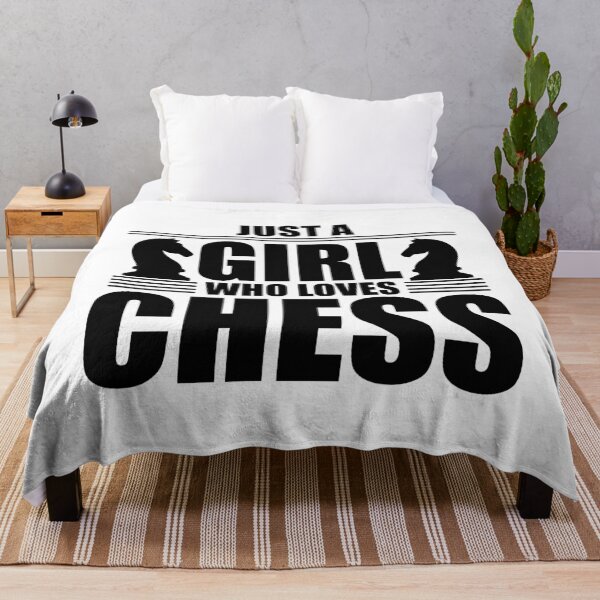 Item preview, Just a Girl Who Loves Chess designed and sold by Adel Qasem.