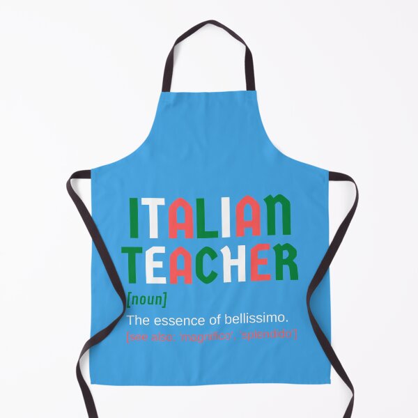 Item preview, Italian Male Teacher Noun Magnificent Magnifico Splendid Splendido designed and sold by Time4German.