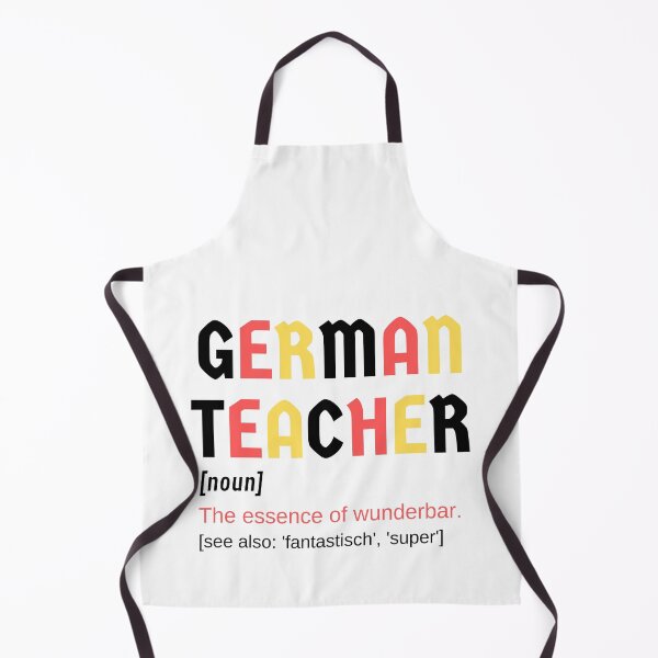 Item preview, German Teacher Wonderful Wunderbar Fantastic Super Noun Definition designed and sold by Time4German.