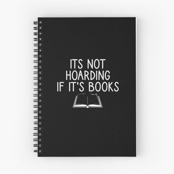 Item preview, Its Not Hoarding If It's Books Funny Book reader Gift designed and sold by Chamssou.