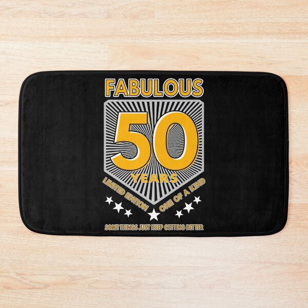Item preview, 50 And Fabulous Birthday designed and sold by MoonsmileProd.