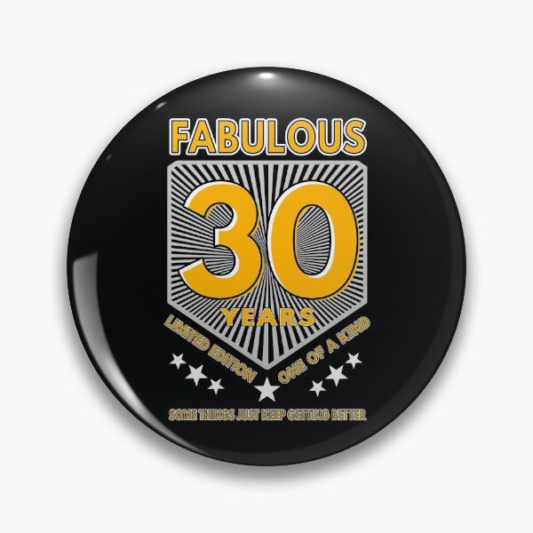 Item preview, 30 And Fabulous Birthday designed and sold by MoonsmileProd.