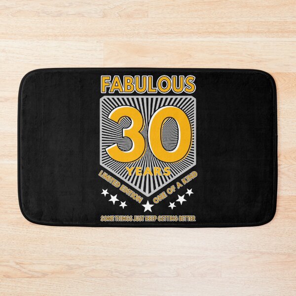 Item preview, 30 And Fabulous Birthday designed and sold by MoonsmileProd.