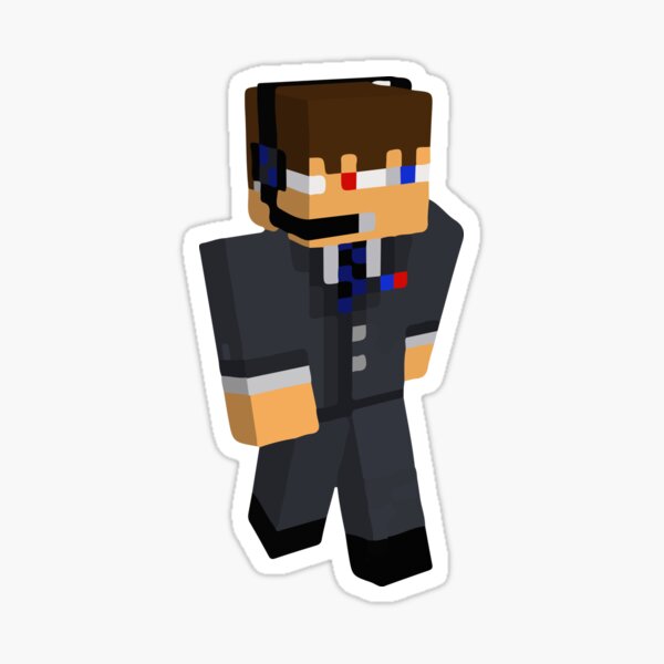 Jack Manifold Dream Smp Skin Minecraft Speedrun Manhunt Sticker By Fandomcolours Redbubble