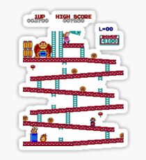 Donkey Kong Arcade Sticker