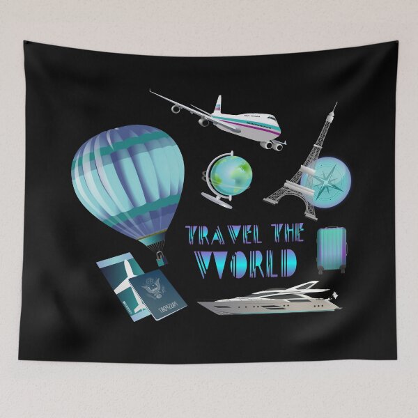 Item preview, Travel the World Design designed and sold by Paula Helit.