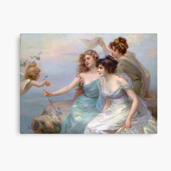 Aperçu de l'œuvre Les trois grâces créée et vendue par brushandframes.