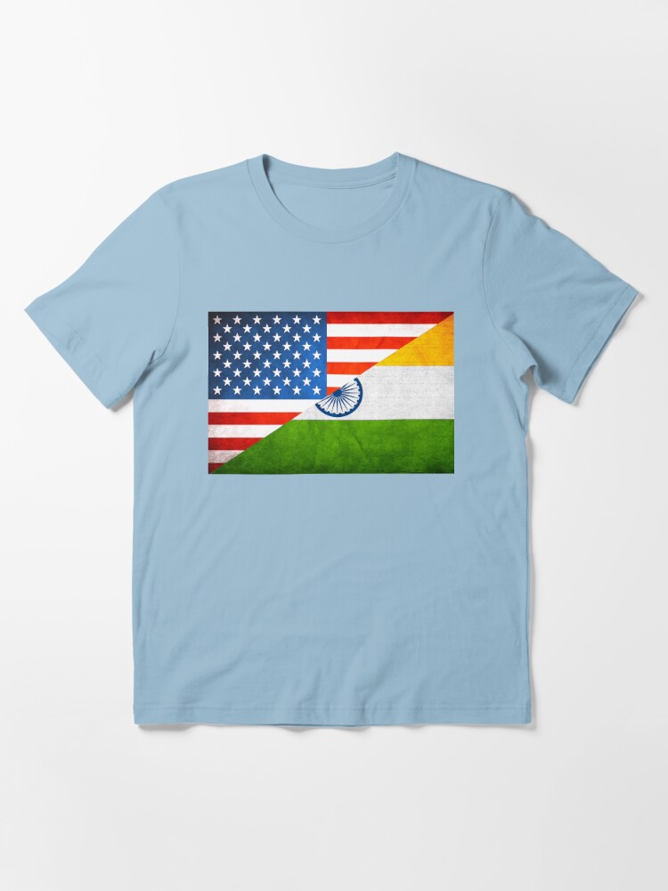 Kids Indian Flag Shirt Half Indian Is Better Than None Funny India Flag Youth T-Shirt