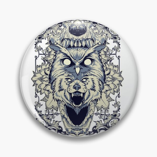 Item preview, owl and wolf shirt designed and sold by LIQA.