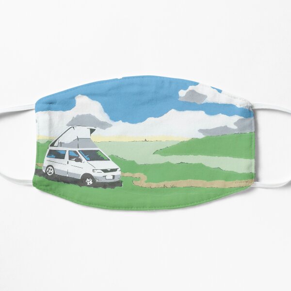 Mazda Bongo Friendee Camper van Collage picture Flat Mask