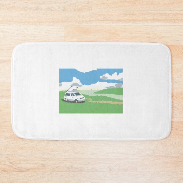 Item preview, Mazda Bongo Friendee Camper van Collage picture designed and sold by INKIEFINGERS.
