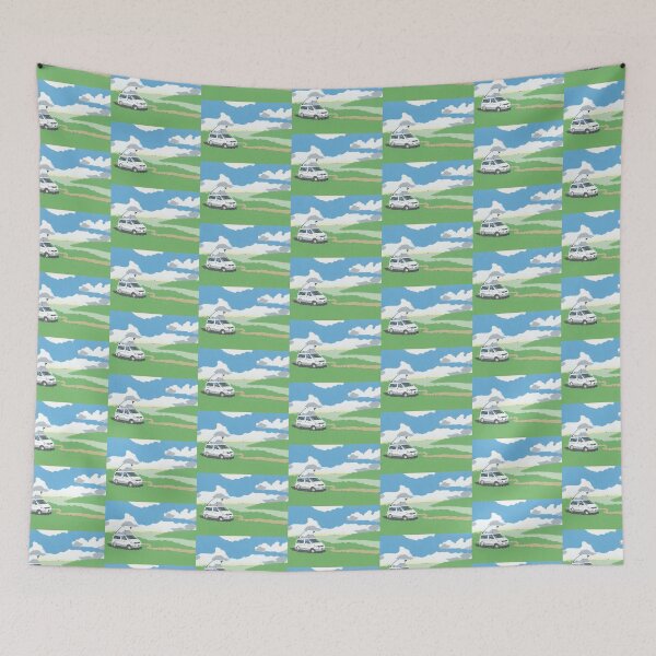 Item preview, Mazda Bongo Friendee Camper van Collage picture designed and sold by INKIEFINGERS.