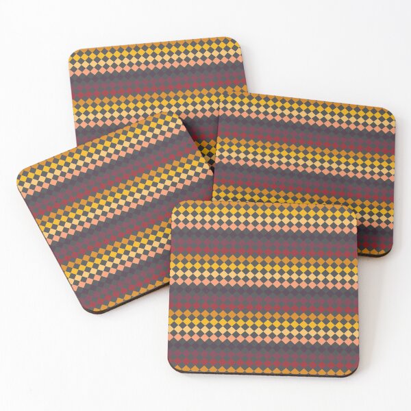 Item preview, CHECKERED PATTERN - VINTAGE SUNSET COLORS, geometry dash designed and sold by Cr1sV.