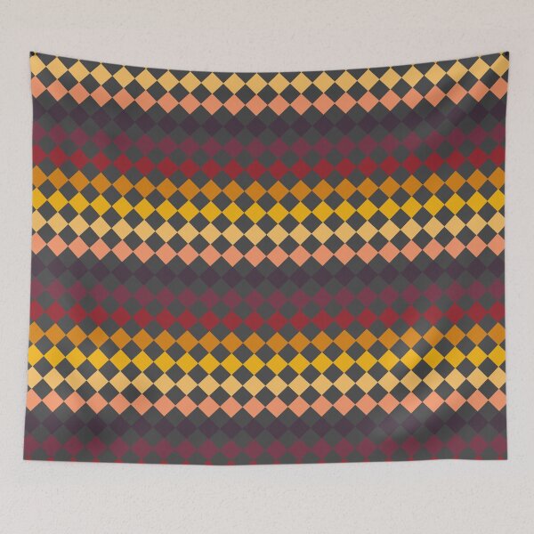Item preview, CHECKERED PATTERN - VINTAGE SUNSET COLORS, geometry dash designed and sold by Cr1sV.