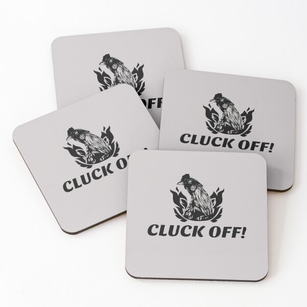 Item preview, Cluck Off! Angry Black Chicken 2 designed and sold by katiekendall.