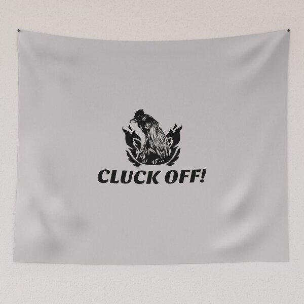 Item preview, Cluck Off! Angry Black Chicken 2 designed and sold by katiekendall.