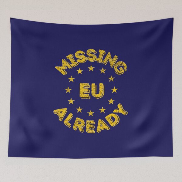Artikelvorschau, Ich vermisse die EU schon jetzt - Ich vermisse die EU schon jetzt - Ich vermisse die EU - 2021 entworfen und verkauft von WonderWear.