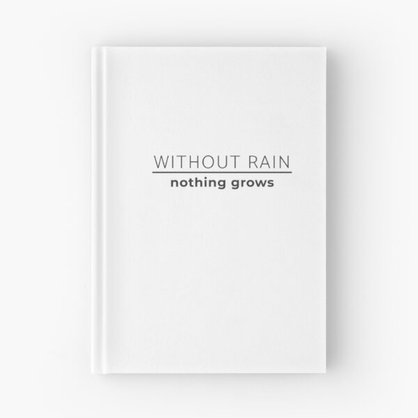 Item preview, Sin lluvia nada crece designed and sold by GraphitePen.