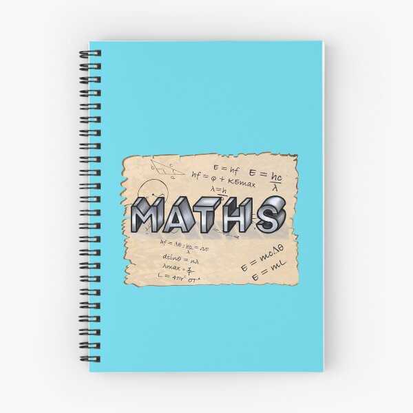 Item preview, Maths formulae with the word maths in 3don an ancient scroll  designed and sold by Artonmytee.
