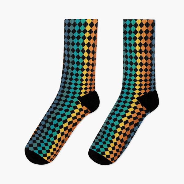 Item preview, CHECKERED PATTERN - VINTAGE SUNSET COLORS designed and sold by Cr1sV.