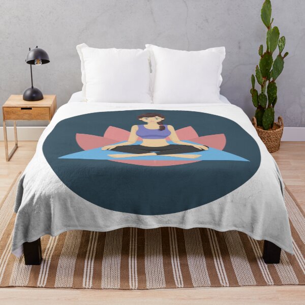 Item preview, Paisley Meditating Goddess Yoga designed and sold by salman4747.