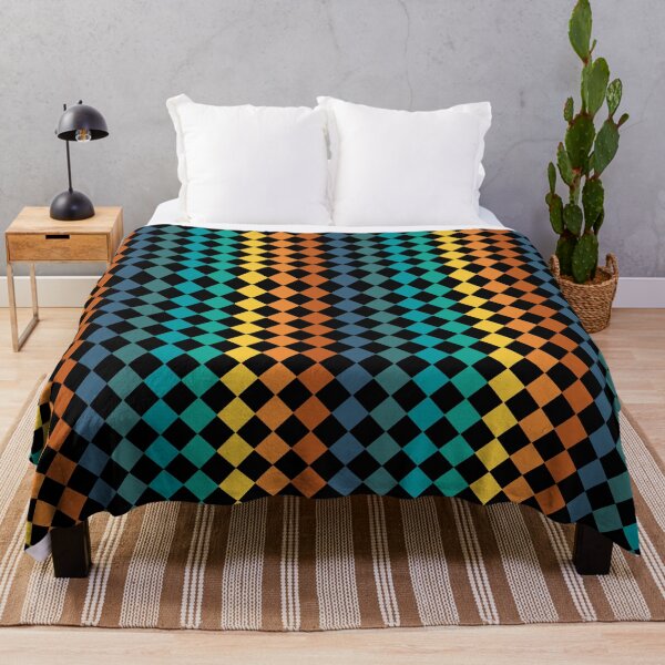 Item preview, CHECKERED PATTERN - VINTAGE SUNSET COLORS designed and sold by Cr1sV.