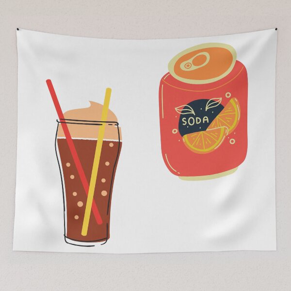 Item preview, Colorful Obamna Orange Soda Cute Pretty  designed and sold by cattiktoks1718.