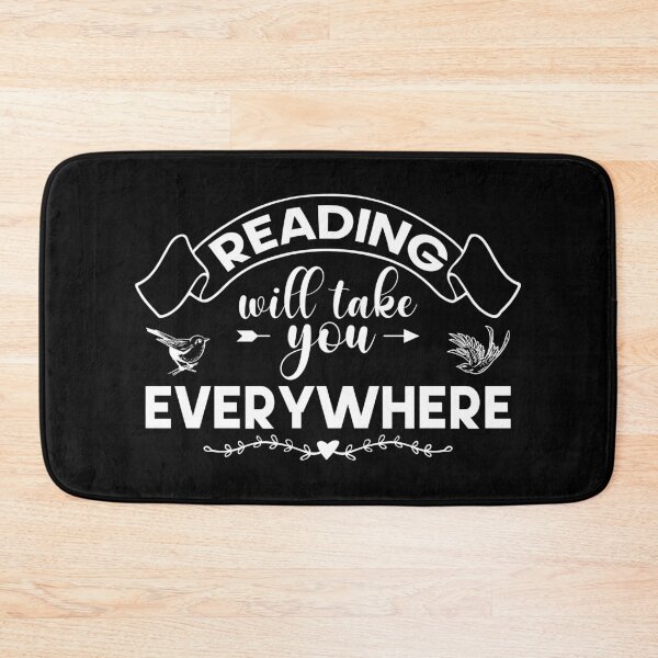 Item preview, Reading Will Take You Everywhere, White designed and sold by foramelie.
