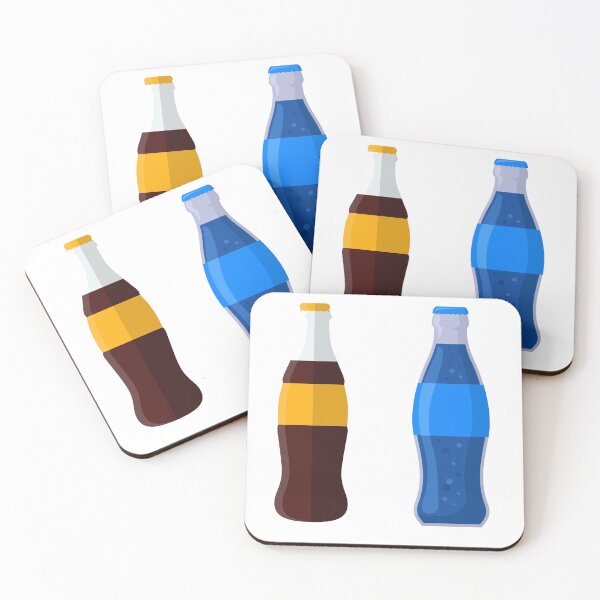 Item preview, Colorful Obamna Soda Yellow Blue Cute Pretty  designed and sold by cattiktoks1718.
