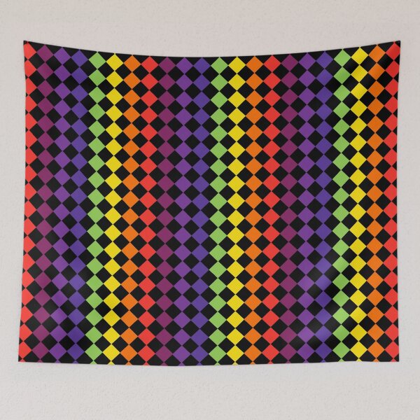 Item preview, CHECKERED PATTERN - VINTAGE SUNSET COLORS designed and sold by Cr1sV.