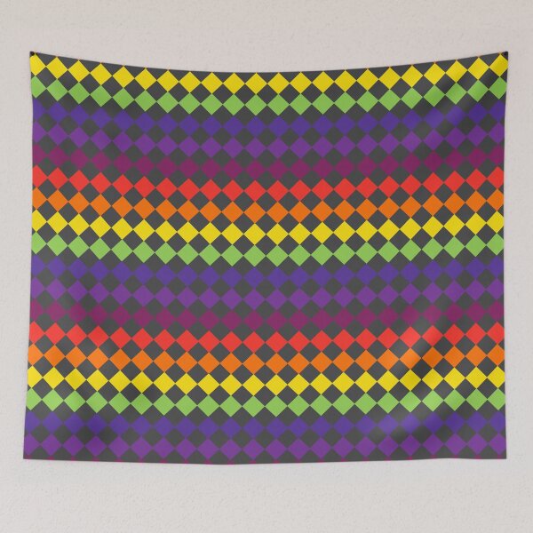 Item preview, CHECKERED PATTERN - VINTAGE SUNSET COLORS designed and sold by Cr1sV.