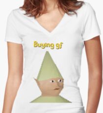 Buying GF Women's Fitted V-Neck T-Shirt