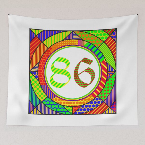 Item preview, Square 1986 - OLD ENGLISH Modern - Pop Art designed and sold by Art-Frankenberg.