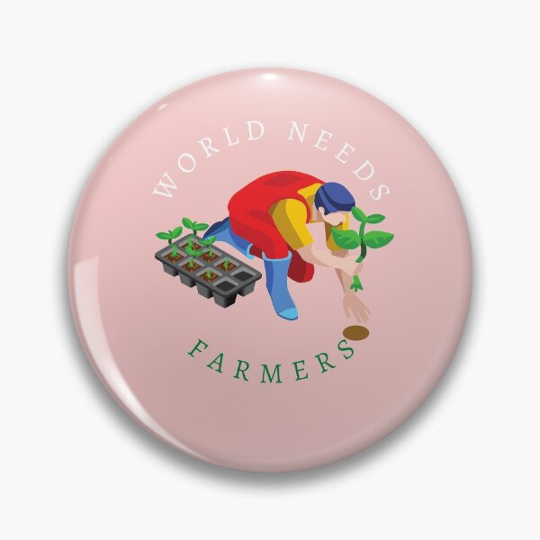 Item preview, WORLD NEEDS FARMERS designed and sold by Dioryy.