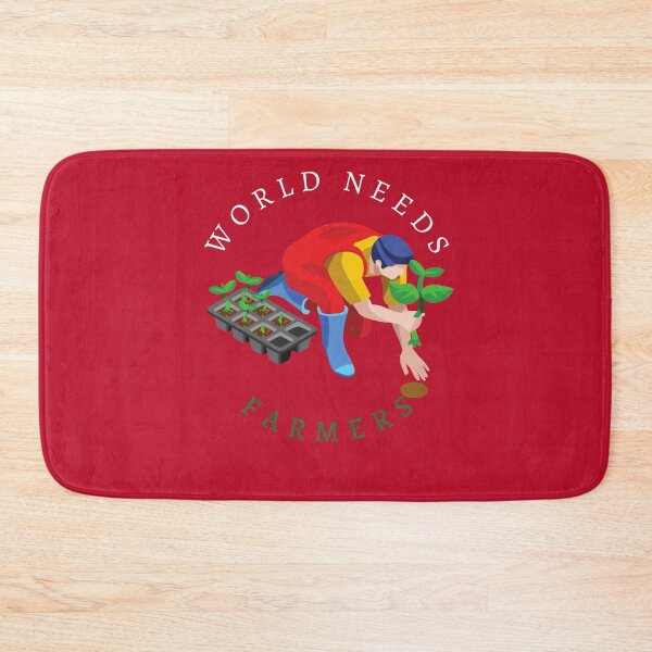 Item preview, WORLD NEEDS FARMERS designed and sold by Dioryy.