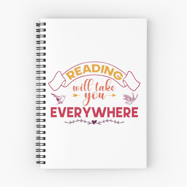 Item preview, Reading Will Take You Everywhere, bright designed and sold by foramelie.