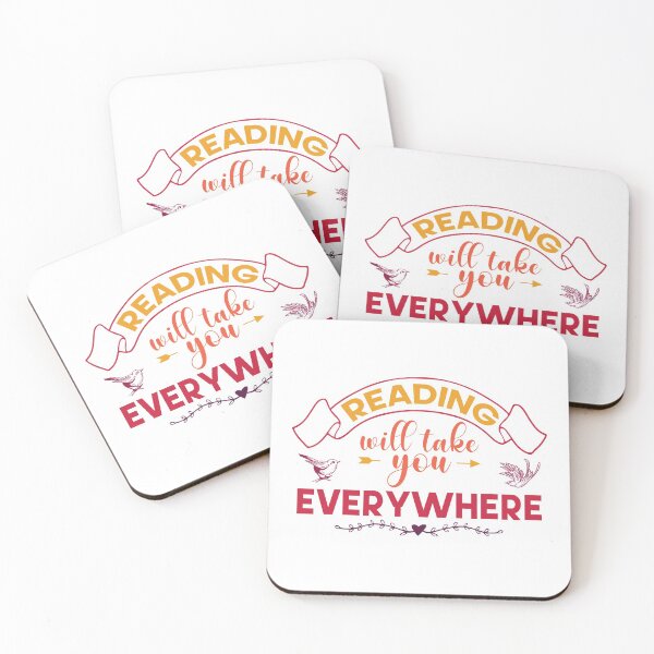 Item preview, Reading Will Take You Everywhere, bright designed and sold by foramelie.