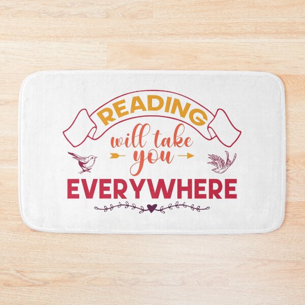 Item preview, Reading Will Take You Everywhere, bright designed and sold by foramelie.
