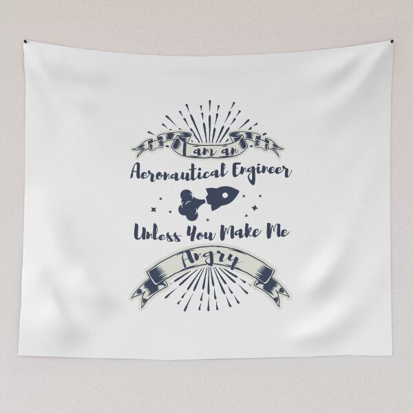 Item preview, I am an Aeronautical Engineer Unless You Make Me Angry designed and sold by Tshirty10.