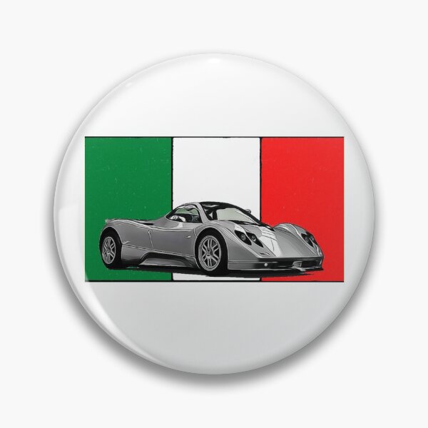 Item preview, Pagani Zonda Italian Print designed and sold by Auto-Prints.