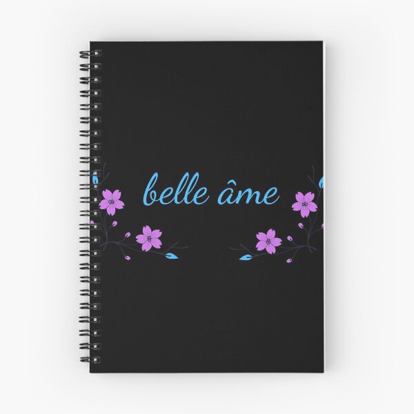 Item preview, a beautiful soul - popular french quotes lovers theme gifts (in black) designed and sold by RebelliousRosee.