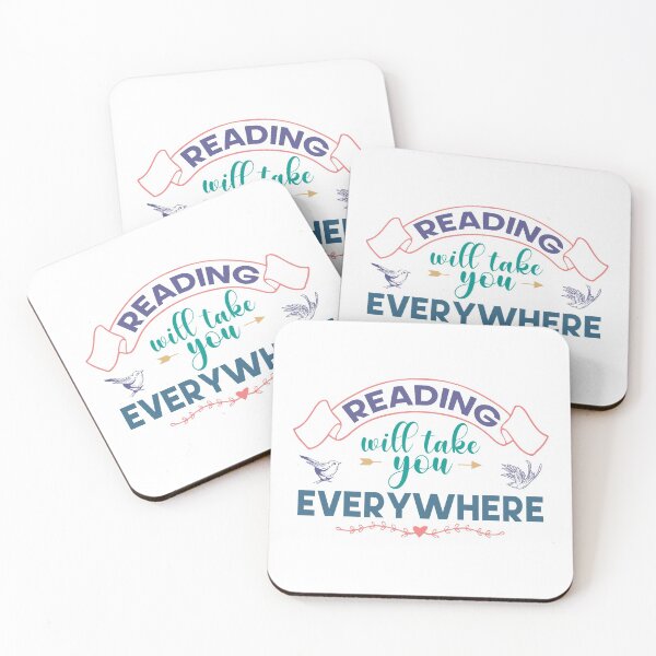 Item preview, Reading Will Take You Everywhere, pastel designed and sold by foramelie.